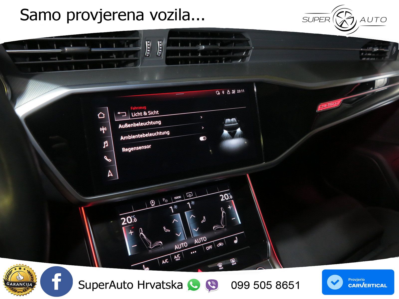 Audi A6 40 TDI (204 KS) quattro ultra S tronic LED+GR SJED+ACC