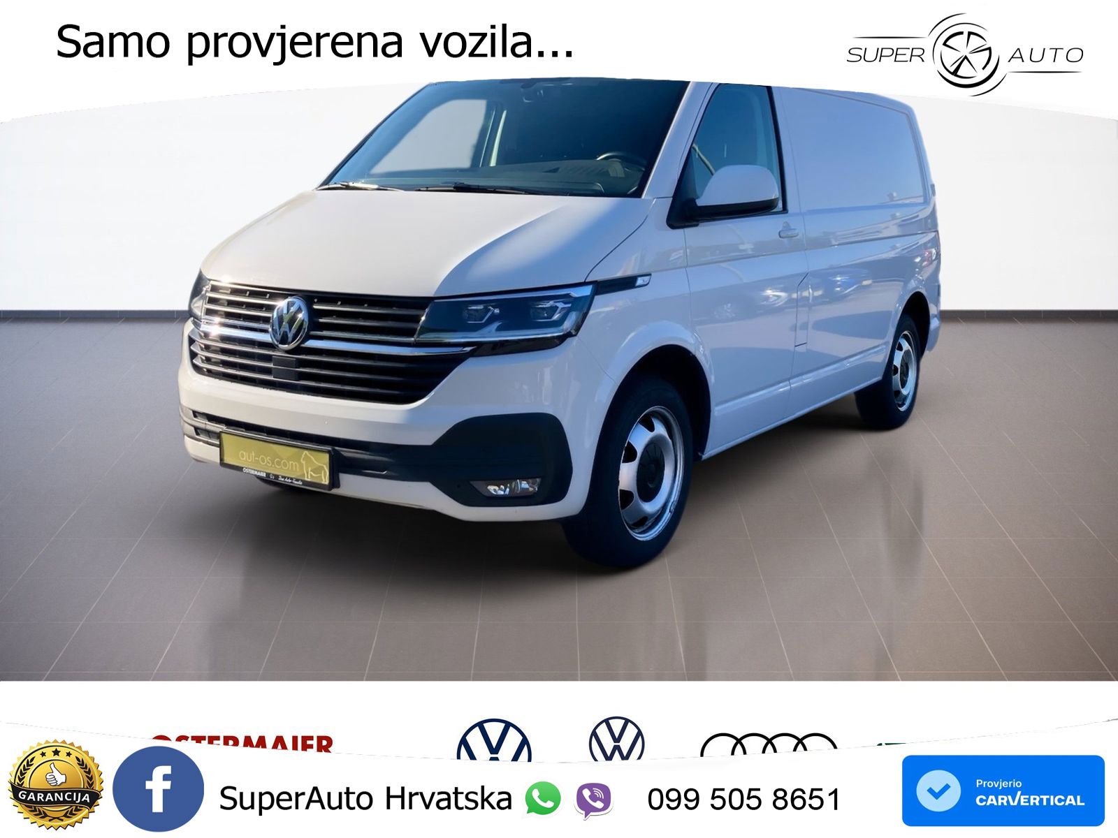 Volkswagen T6.1 Transporter Kasten KR 2.0TDI 204PS DSG 4MOT 204 KS