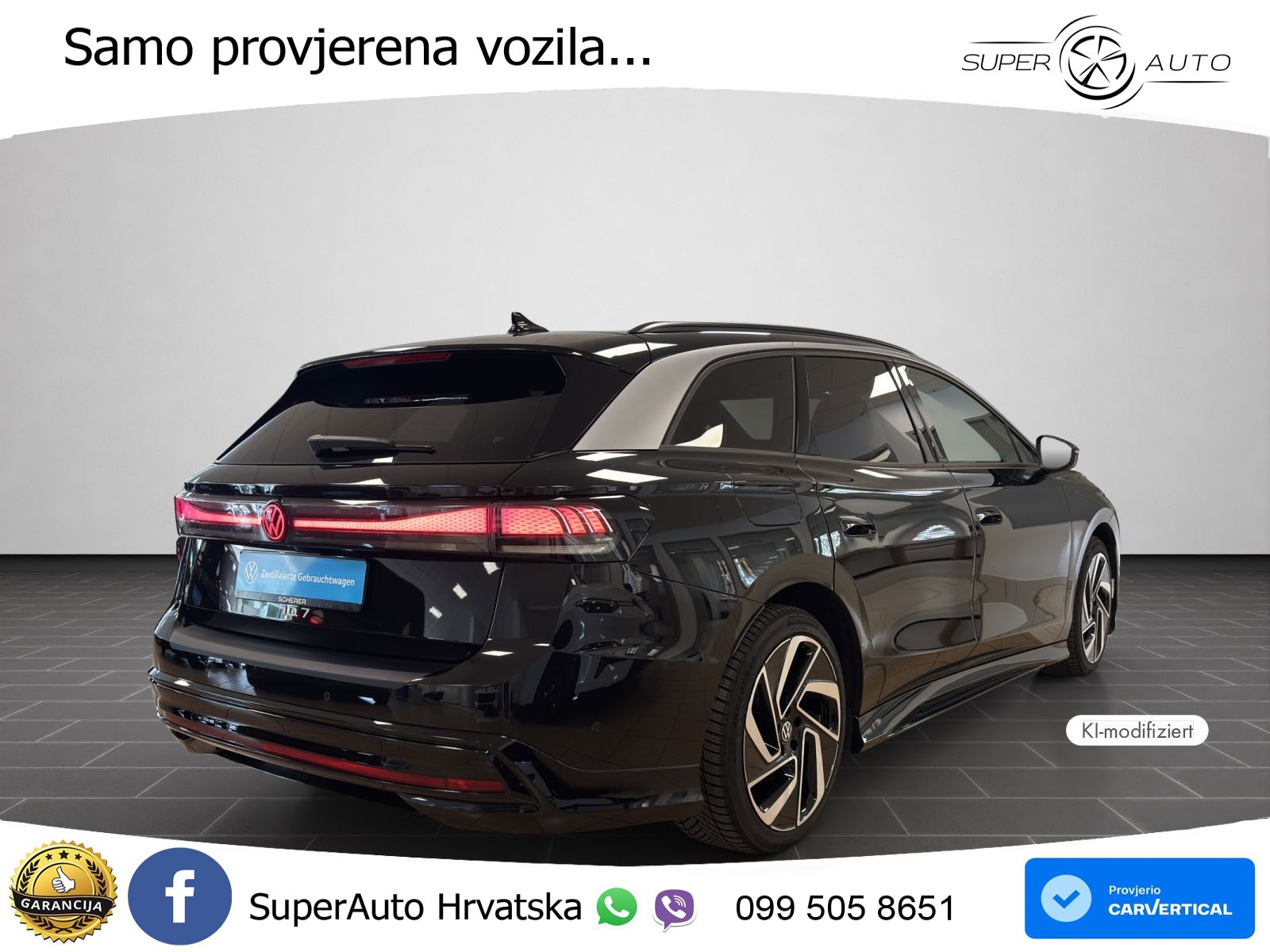 Volkswagen ID.7 Pro 82 kWh (286 KS)