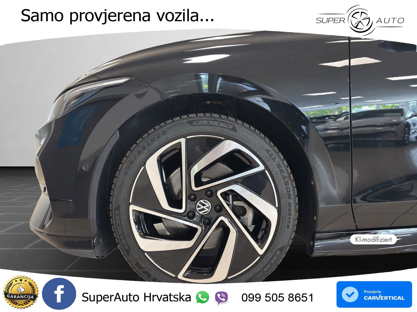 Volkswagen ID.7 Pro 82 kWh (286 KS)