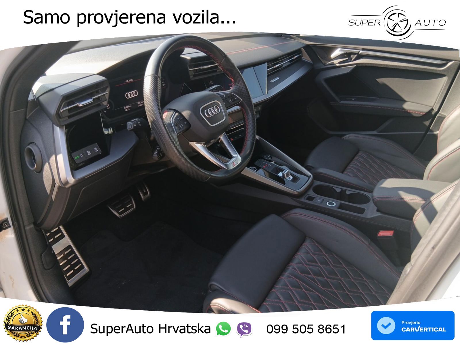 Audi A3 35 TFSI (150 KS) S tronic S line LED+GR SJED+ACC