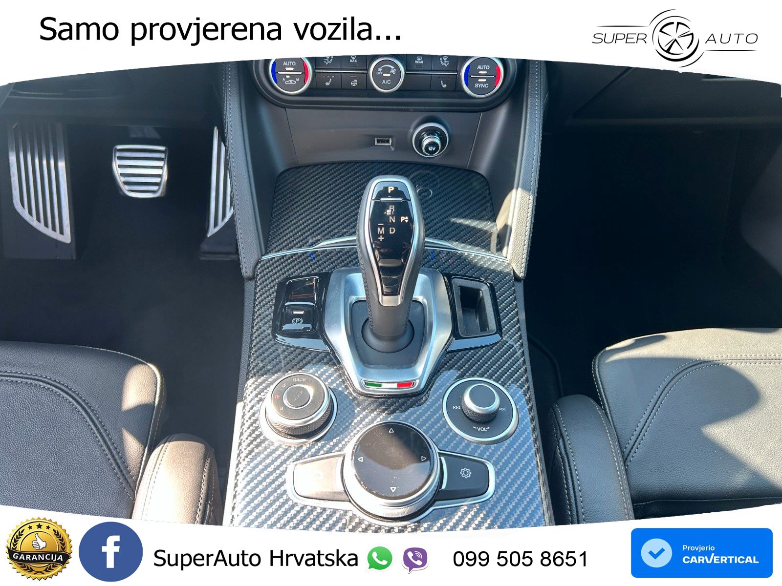 Alfa Romeo Stelvio Quadrifoglio 2.9 V6 Bi-Turbo (520 KS) Q4 Automatic