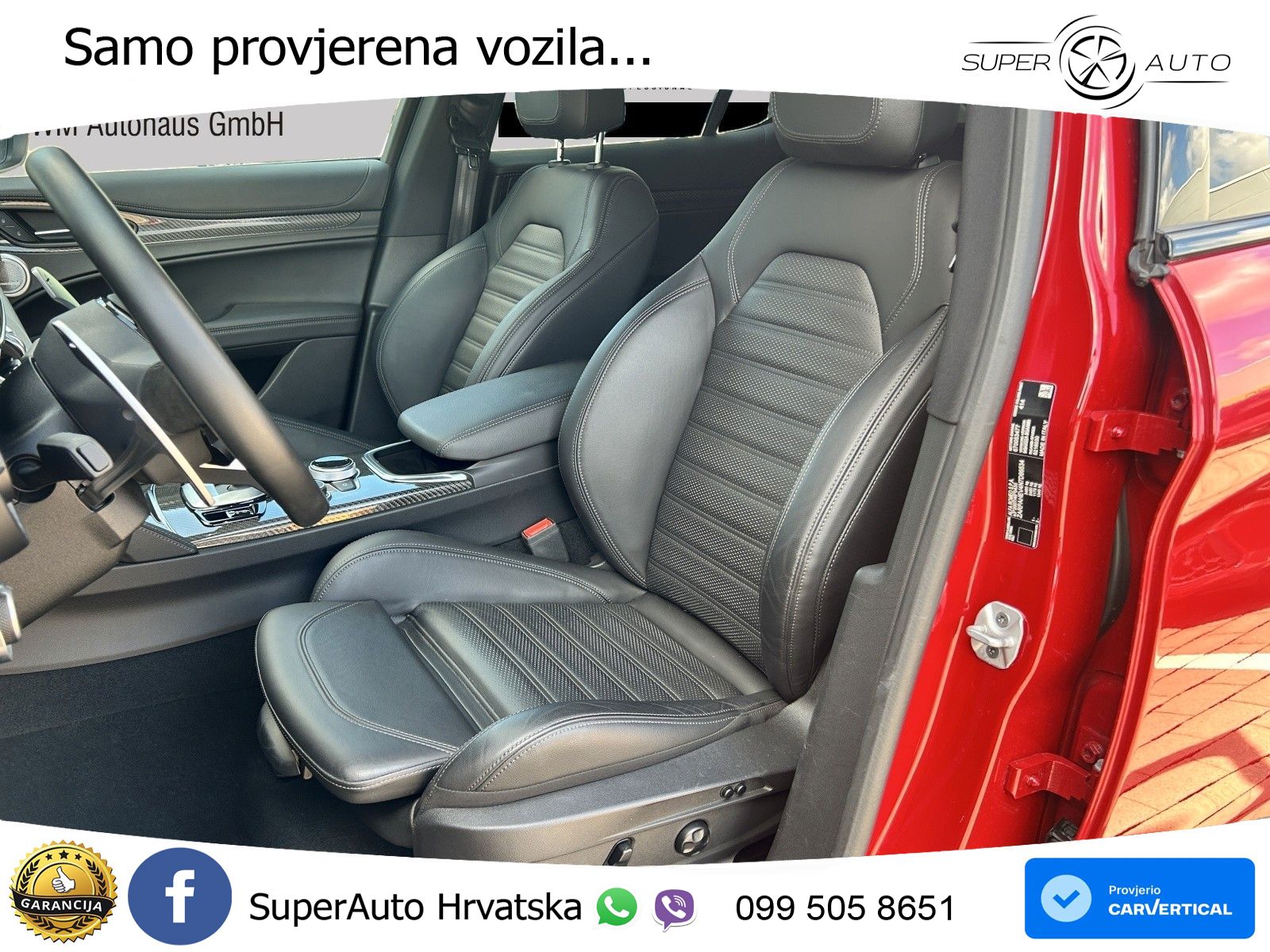 Alfa Romeo Stelvio Quadrifoglio 2.9 V6 Bi-Turbo (520 KS) Q4 Automatic