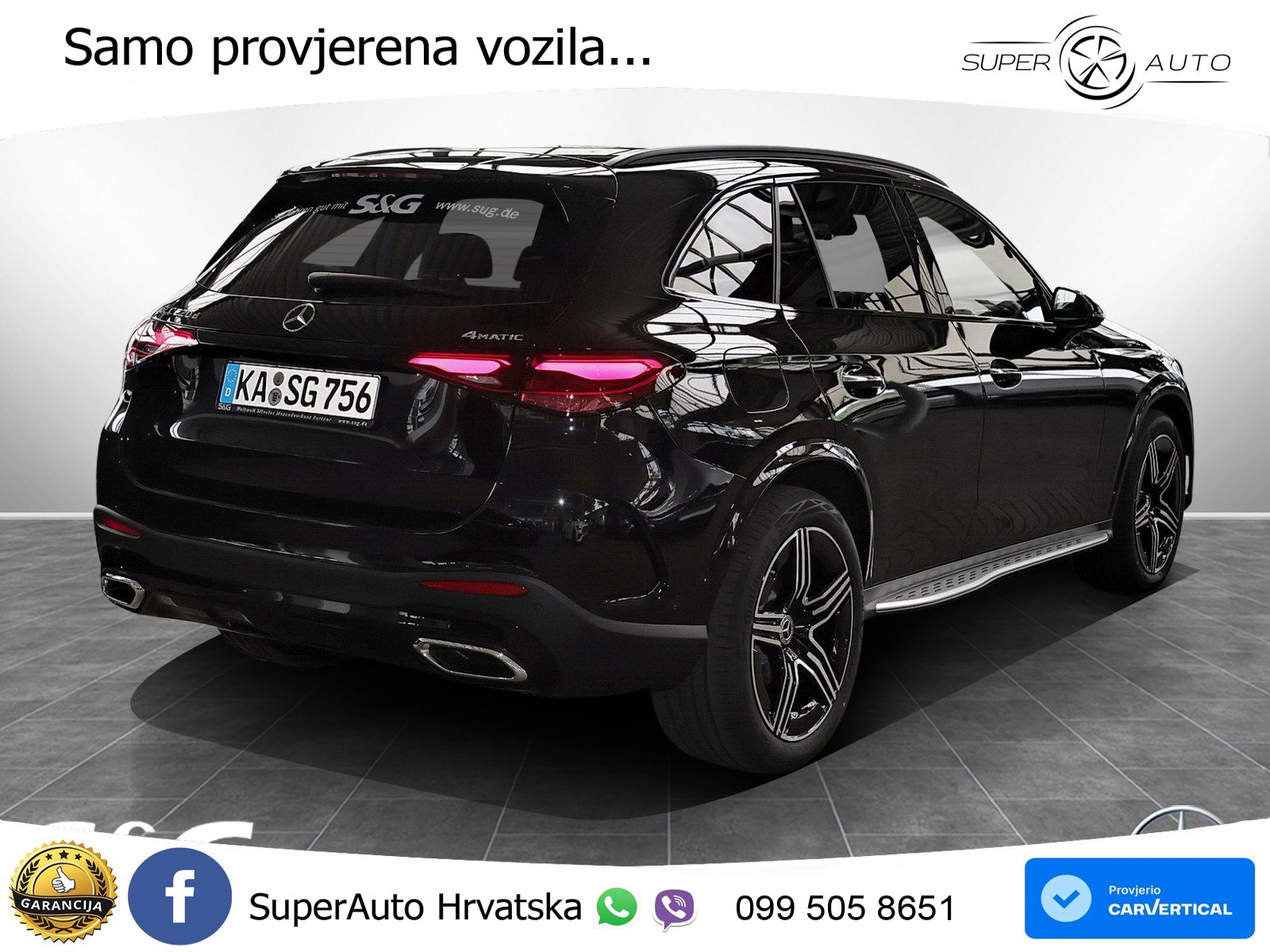 Mercedes GLC 220d (197 KS) 4MATIC 9G-TRONIC AMG ACC+GR SJED+360+PANO