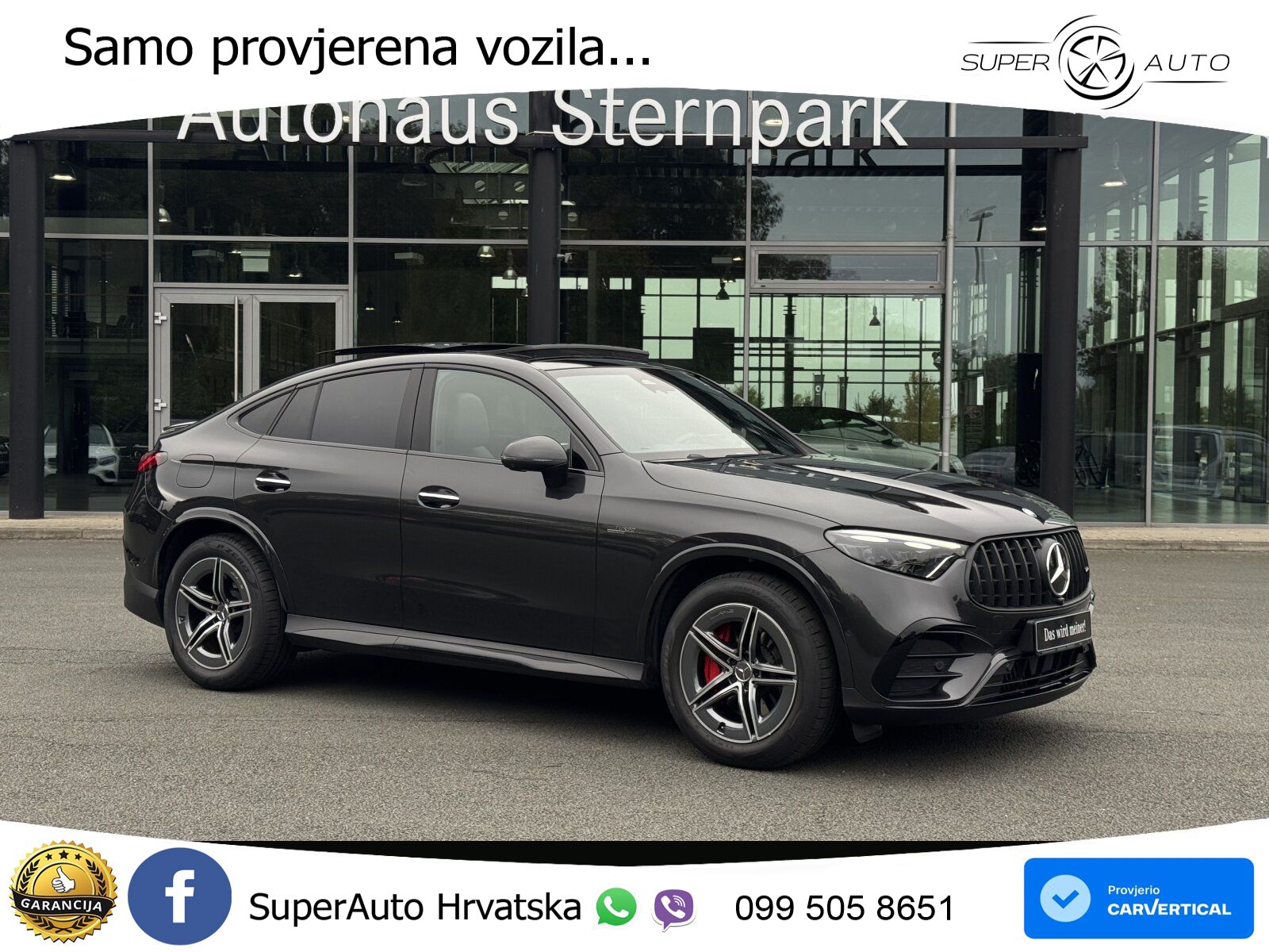 Mercedes GLC Coupe AMG GLC 43 (421 KS) 4MATIC AMG SPEEDSHIFT MCT 9G ACC+HEAD+GR SJED+360+PANO
