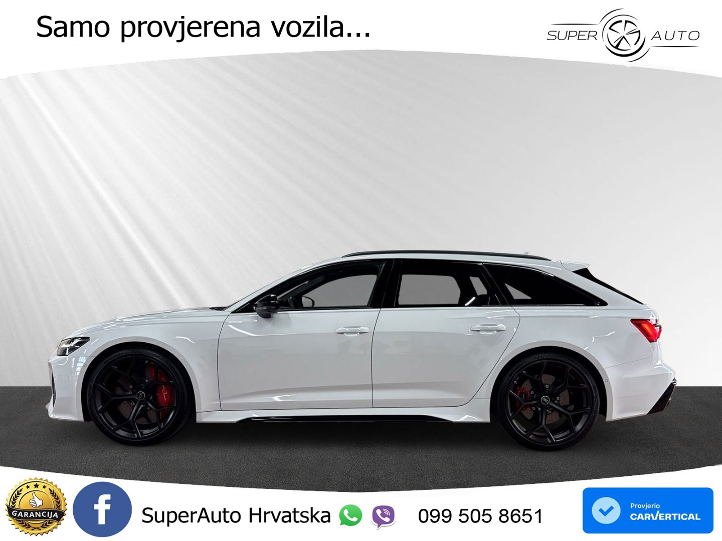 Audi RS6 Avant 4.0 TFSI V8 performance (630 KS)  quattro tiptronic MATRIX+GR SJED+KAM