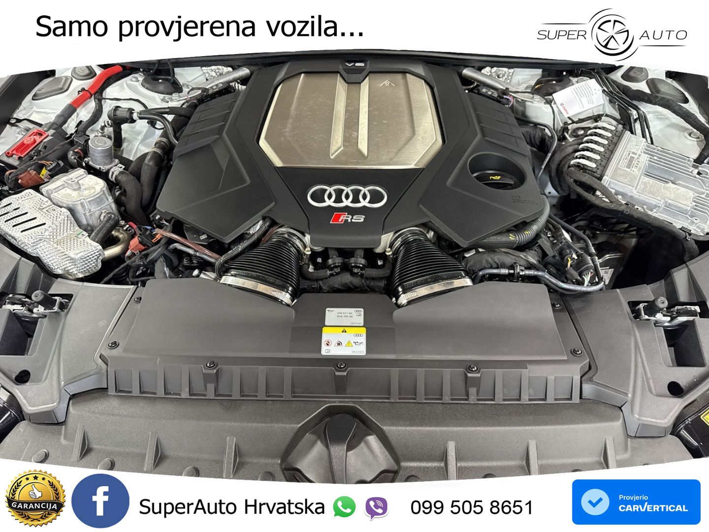 Audi RS6 Avant 4.0 TFSI V8 performance (630 KS)  quattro tiptronic MATRIX+GR SJED+KAM
