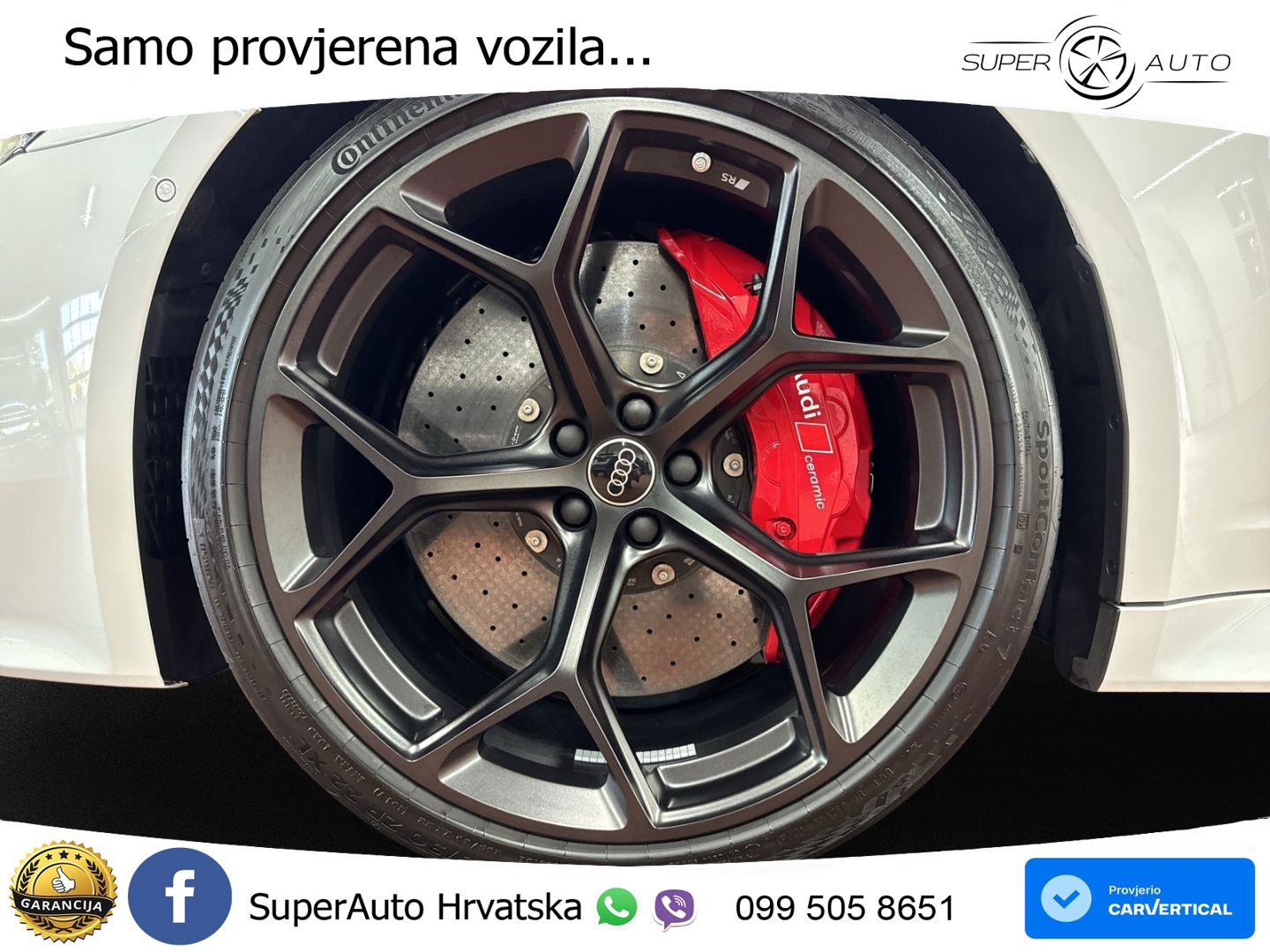 Audi RS6 Avant 4.0 TFSI V8 performance (630 KS)  quattro tiptronic MATRIX+GR SJED+KAM