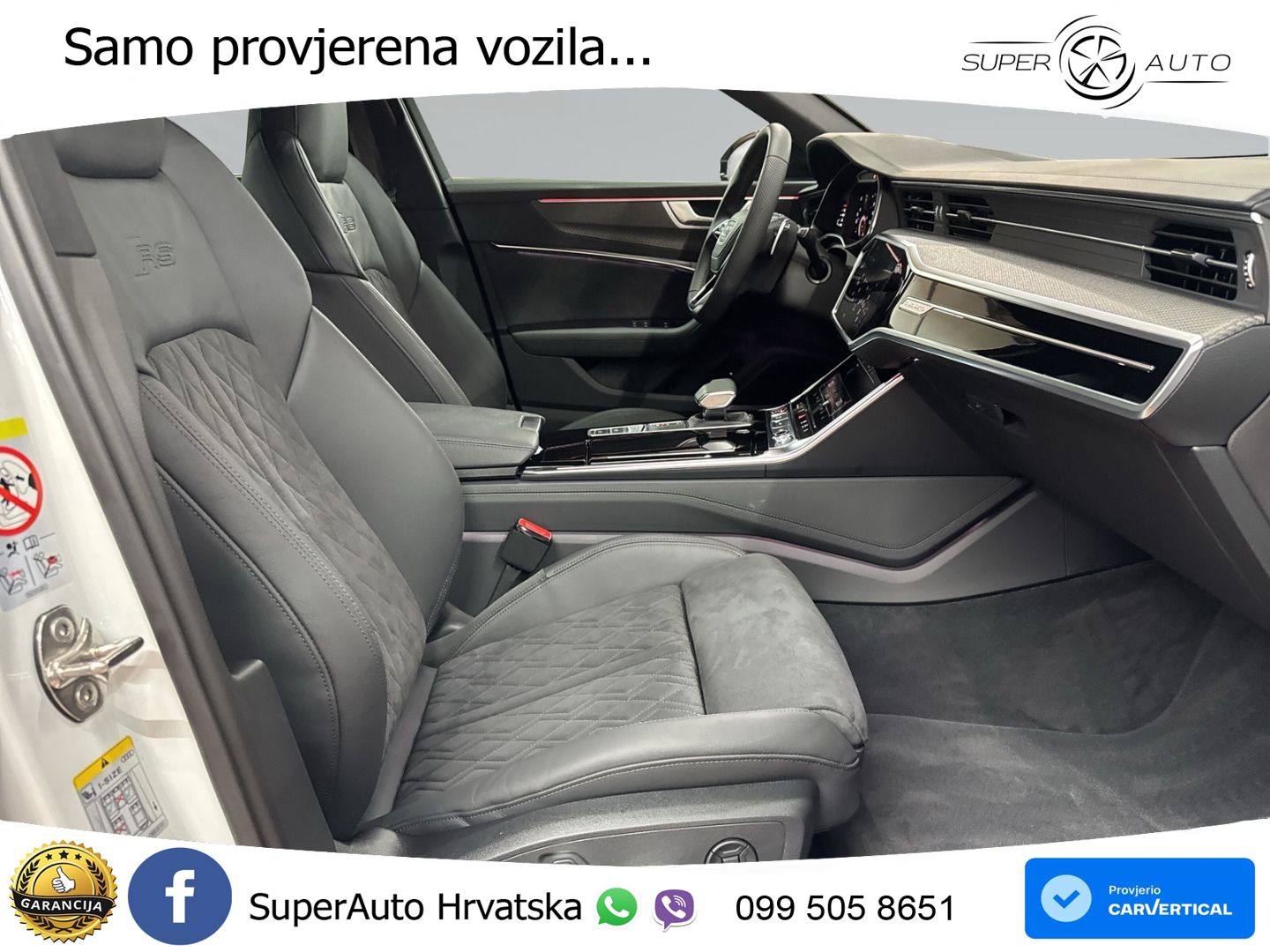 Audi RS6 Avant 4.0 TFSI V8 performance (630 KS)  quattro tiptronic MATRIX+GR SJED+KAM