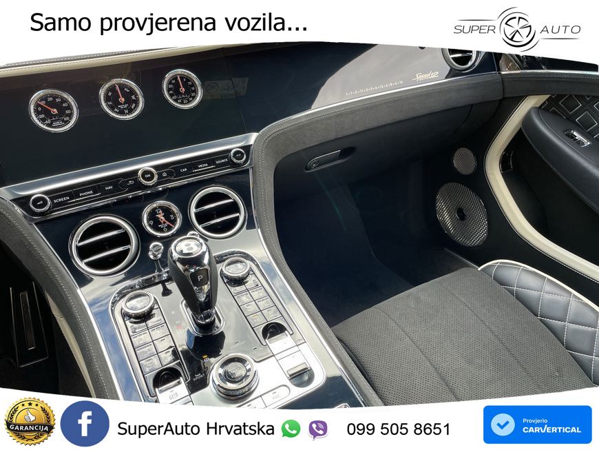 Bentley Continental GT III Speed 6.0 TSI W12 (659 KS) AWD DCT