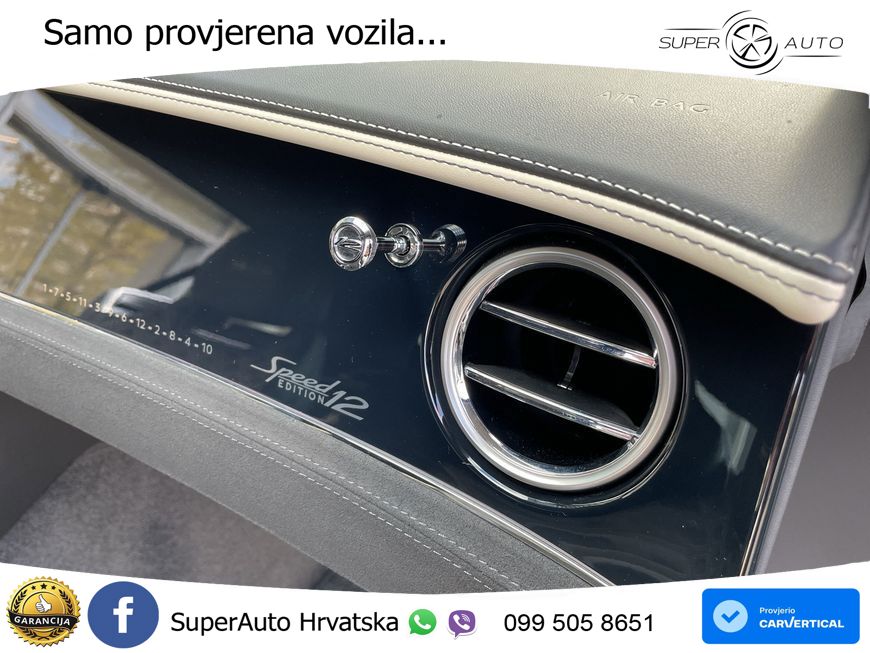 Bentley Continental GT III Speed 6.0 TSI W12 (659 KS) AWD DCT