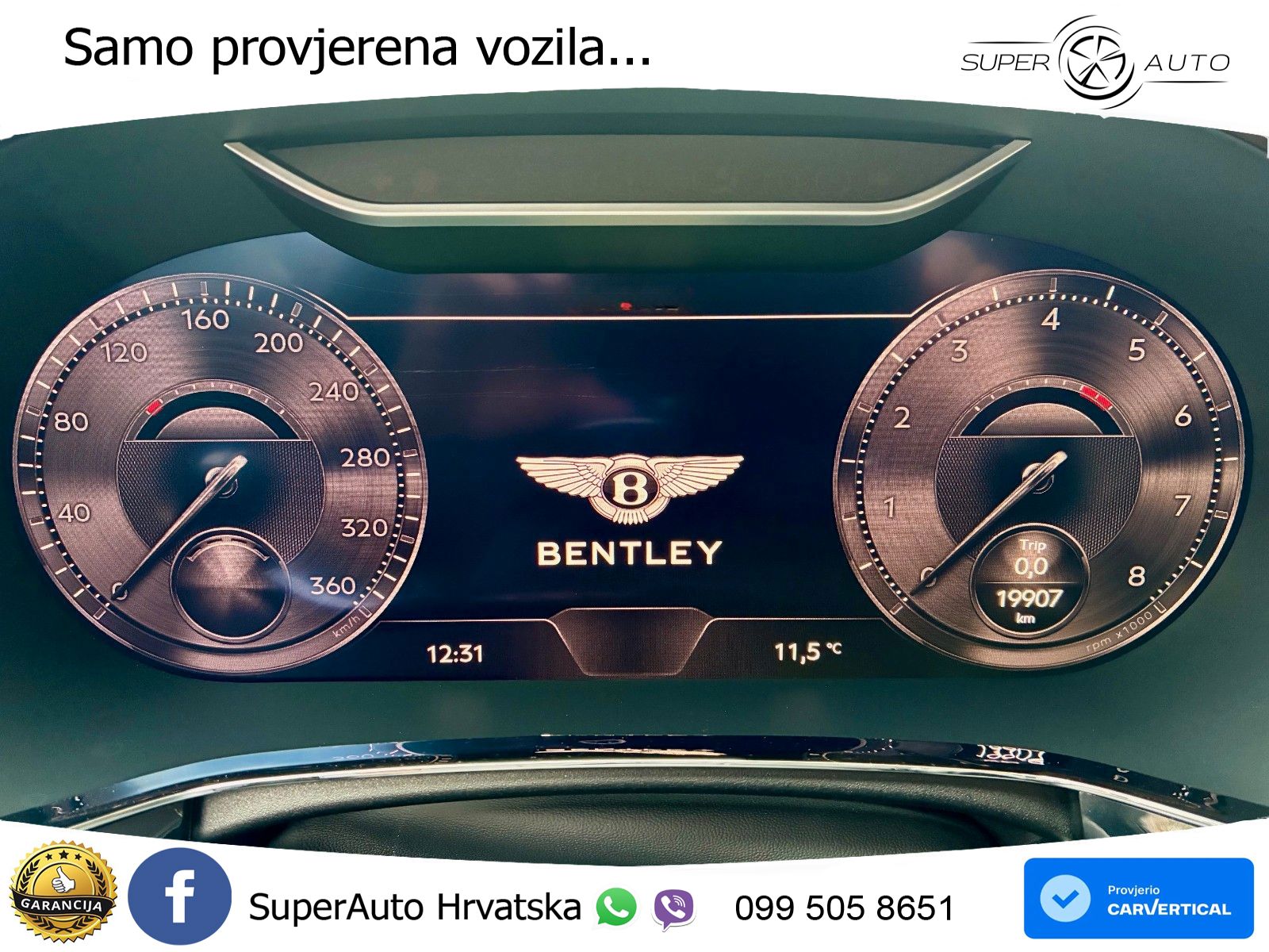 Bentley Continental GT III Speed 6.0 TSI W12 (659 KS) AWD DCT