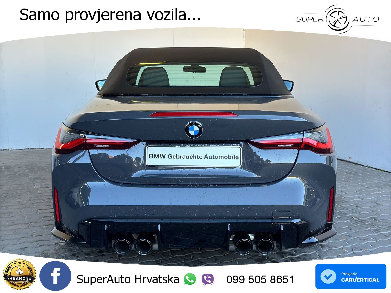 BMW M4 Convertible Competition 3.0 (510 KS) xDrive Steptronic