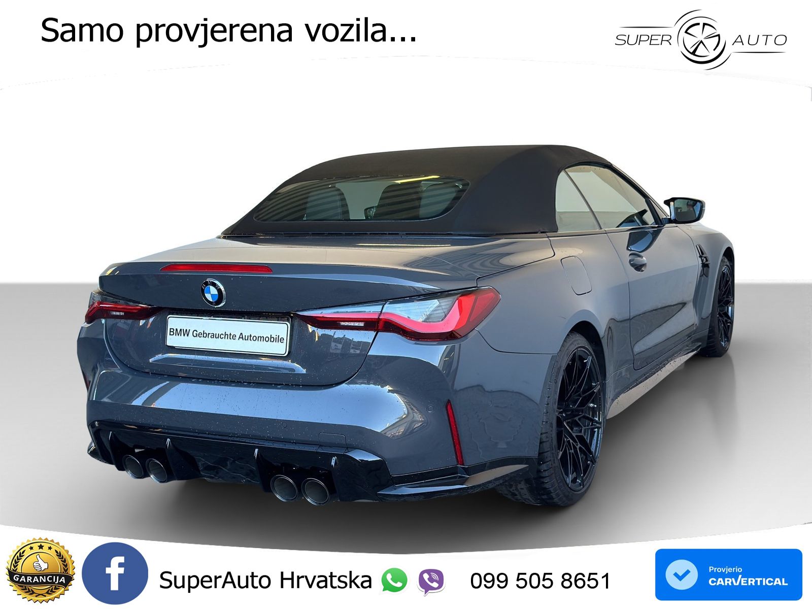 BMW M4 Convertible Competition 3.0 (510 KS) xDrive Steptronic