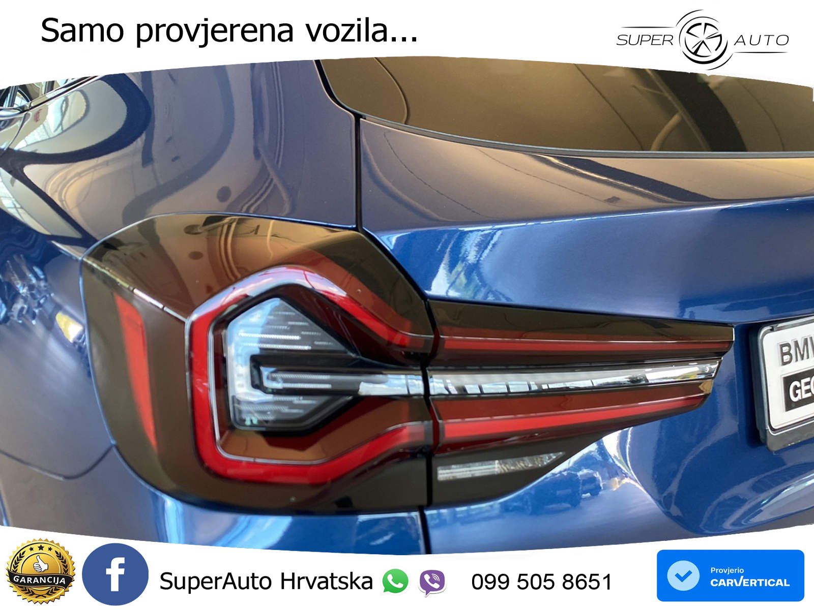 BMW iX3 80 kWh (286 KS) M Sport