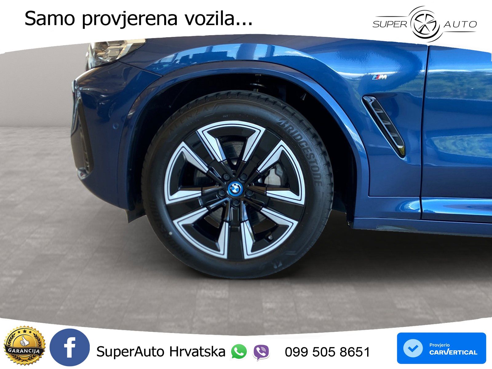 BMW iX3 80 kWh (286 KS) M Sport