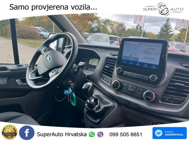 Ford Transit Custom Kasten 340L1 ca. 1,4T Nutzlast !! 131 KS