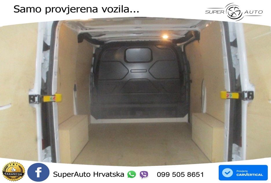 Ford Transit Custom Kasten 340L1 ca. 1,4T Nutzlast !! 131 KS
