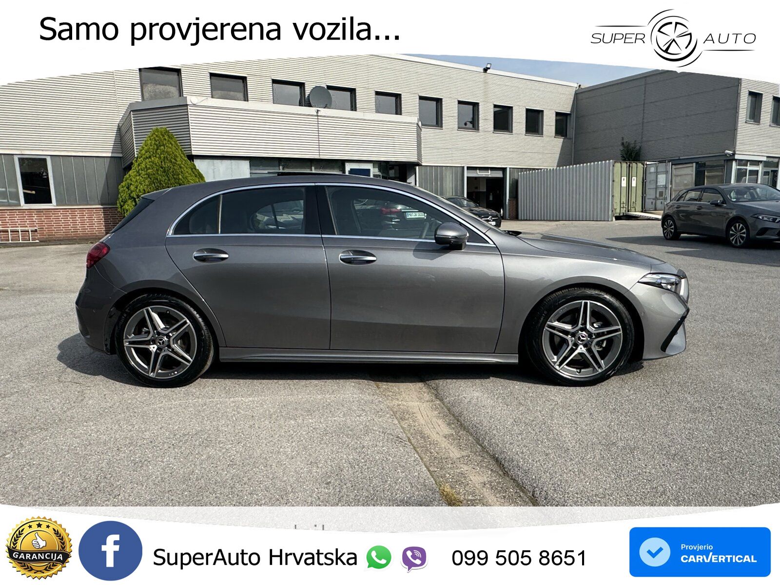 Mercedes-Benz A 200 7G-DCT AMG ACC+GR SJED+360+PANO