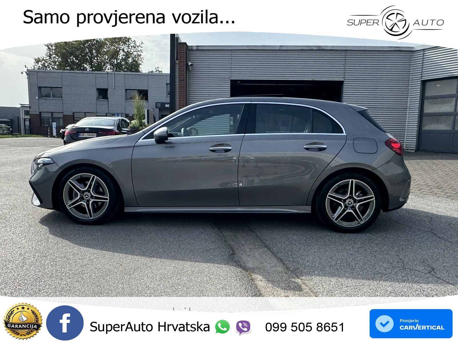 Mercedes-Benz A 200 7G-DCT AMG ACC+GR SJED+360+PANO