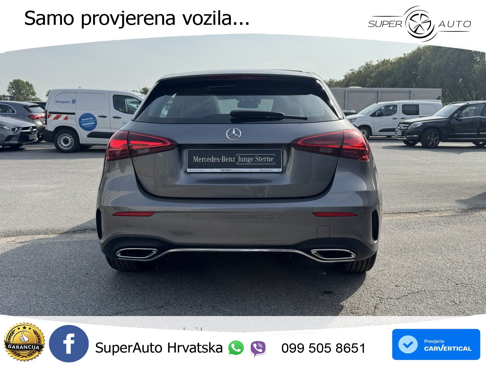 Mercedes-Benz A 200 7G-DCT AMG ACC+GR SJED+360+PANO