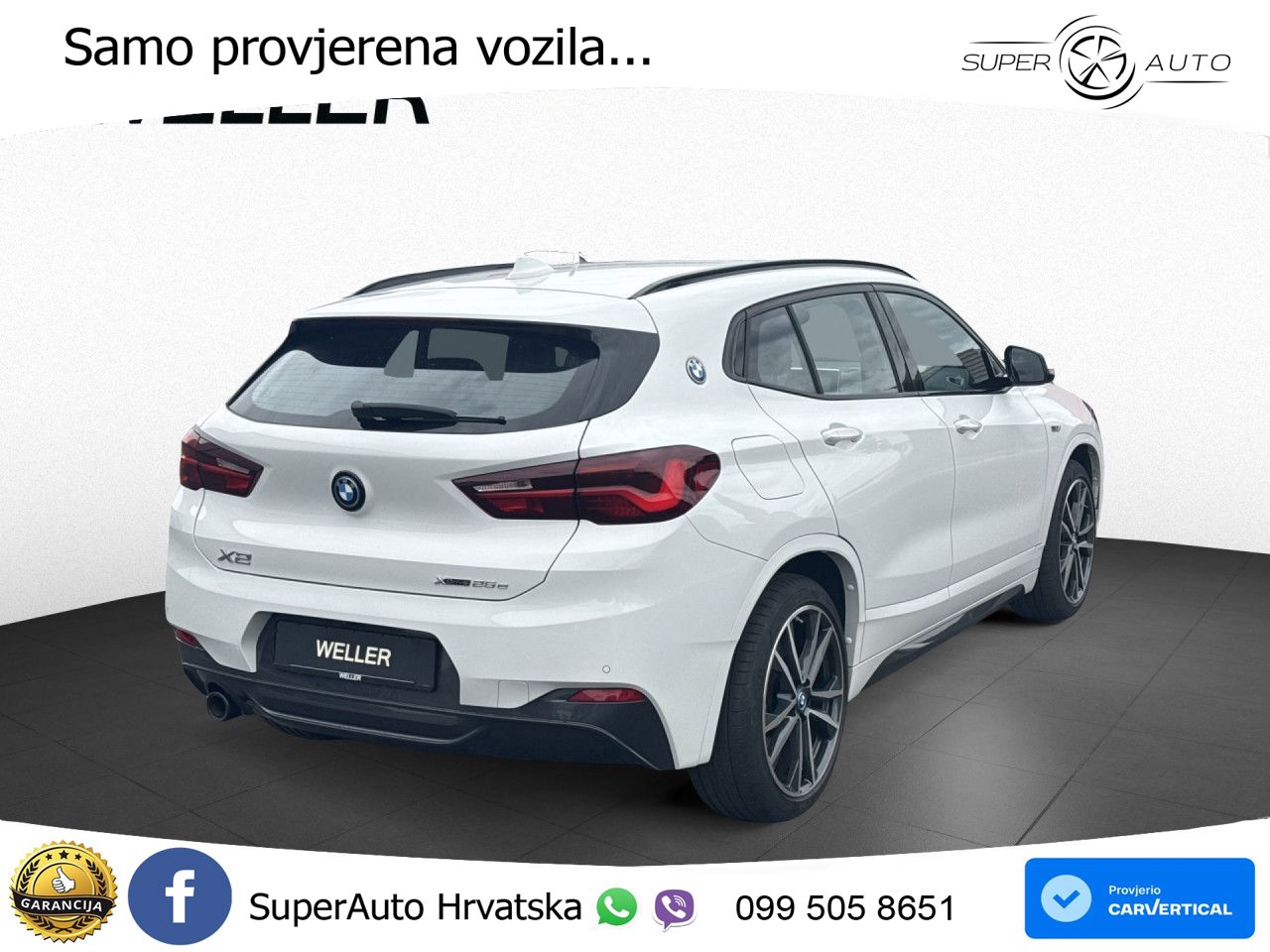 BMW X2 xDrive25e Steptronic M Sport LED+GR SJED+ACC