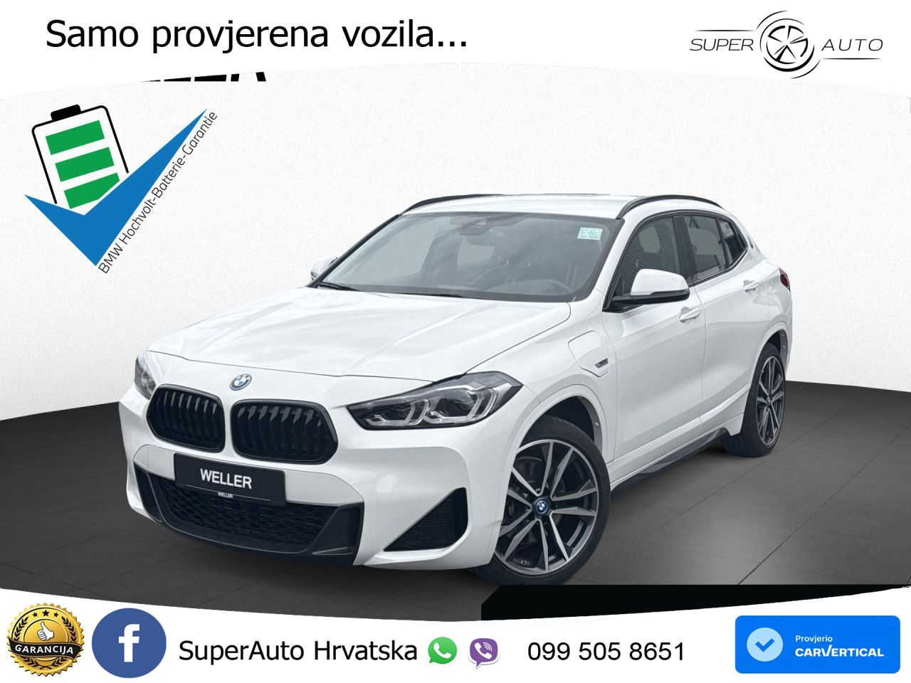 BMW X2 xDrive25e Steptronic M Sport LED+GR SJED+ACC