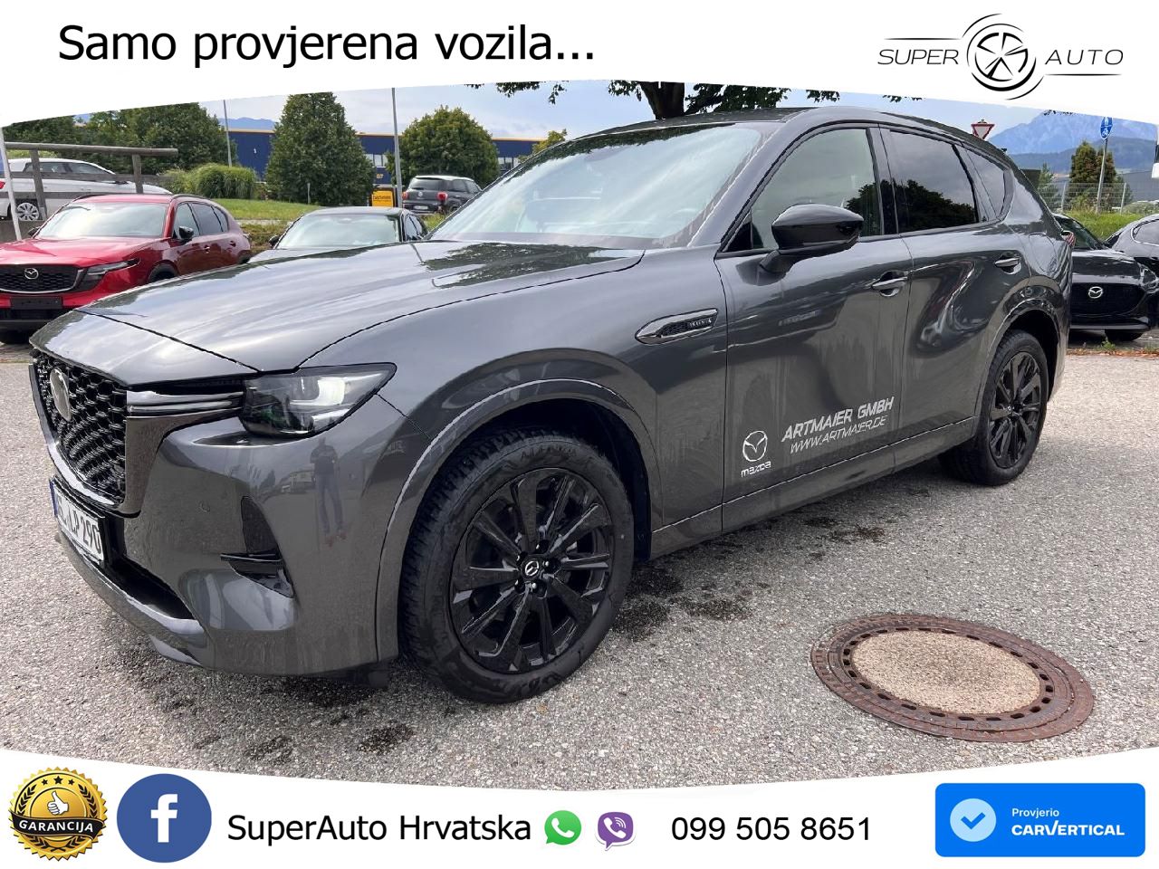 Mazda CX-60 3.3 e-Skyactiv D (254 KS) AWD Automatic MATRIX+GR SJED+KAM