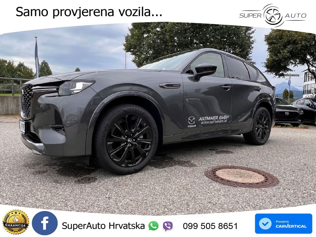 Mazda CX-60 3.3 e-Skyactiv D (254 KS) AWD Automatic MATRIX+GR SJED+KAM
