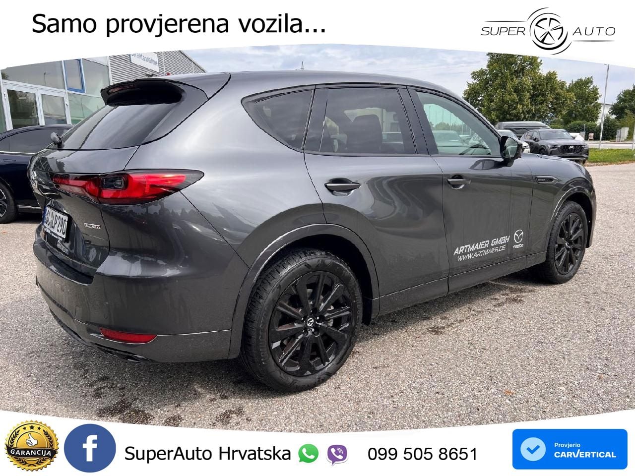 Mazda CX-60 3.3 e-Skyactiv D (254 KS) AWD Automatic MATRIX+GR SJED+KAM