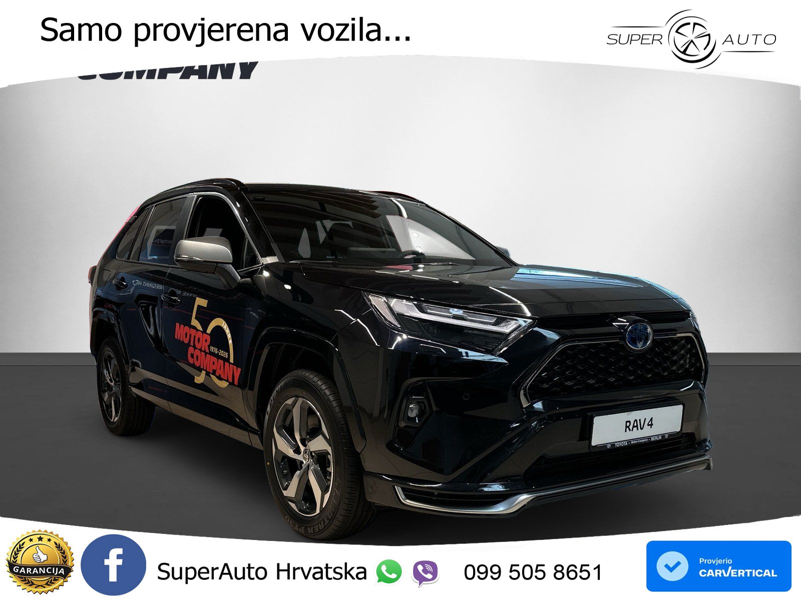 Toyota RAV4 2.5 (306 KS) Hybrid AWD-i eCVT LED+GR SJED+ACC