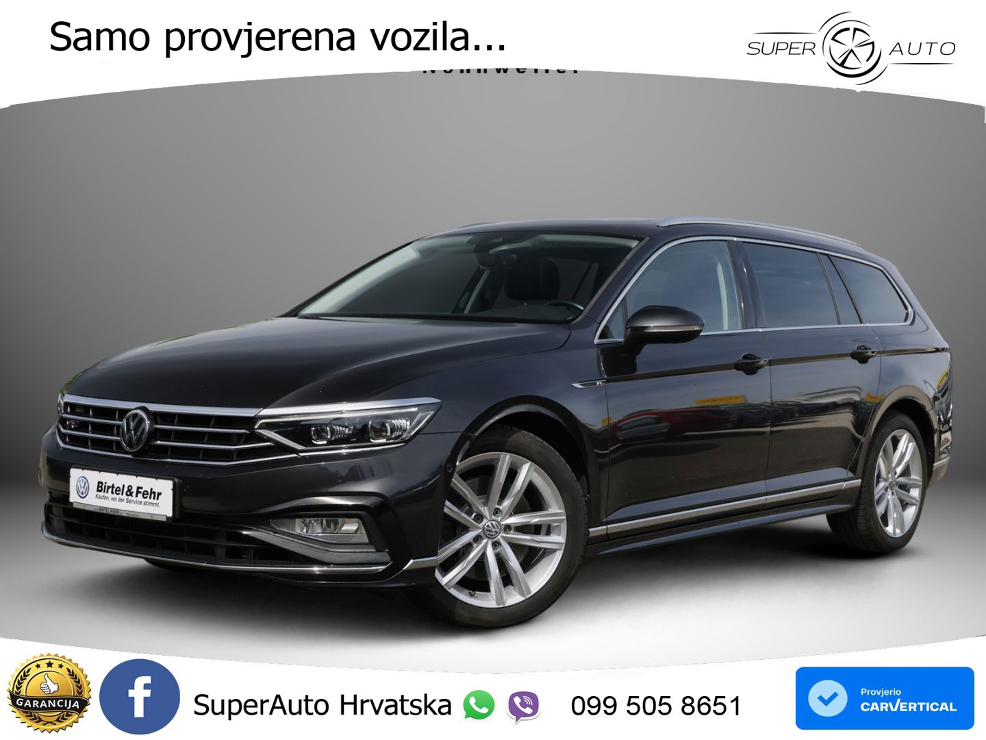 Volkswagen Passat Variant 2.0 TSI (272 KS) 4MOTION DSG R-Line MATRIX+GR SJED+KAM