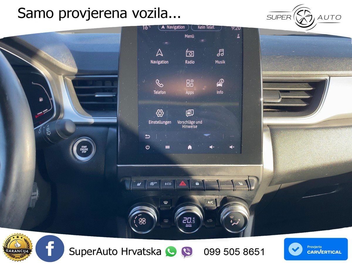 Renault Captur 1.3 TCe (140 KS) Intens LED+GR SJED+ACC