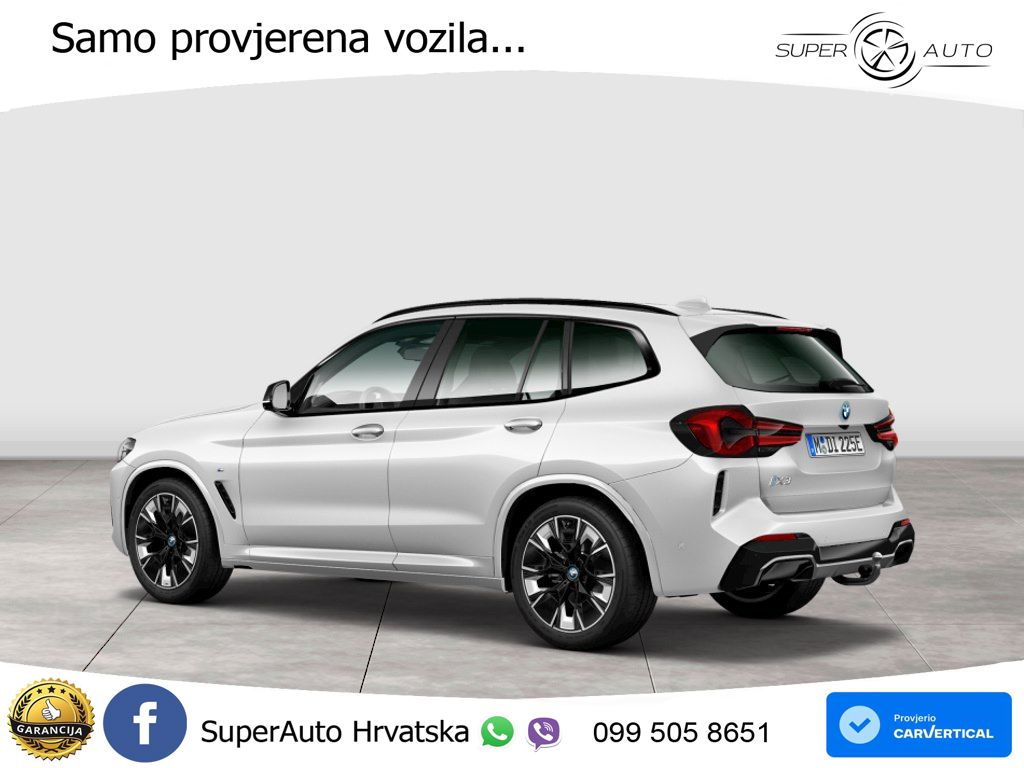 BMW iX3 80 kWh (286 KS) M Sport LED+GR SJED+ACC