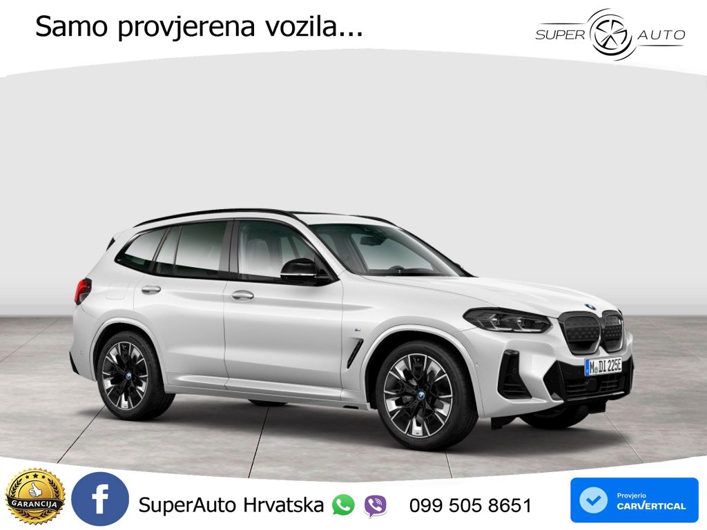 BMW iX3 80 kWh (286 KS) M Sport LED+GR SJED+ACC