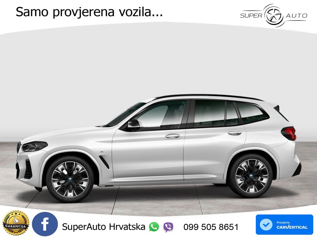 BMW iX3 80 kWh (286 KS) M Sport LED+GR SJED+ACC