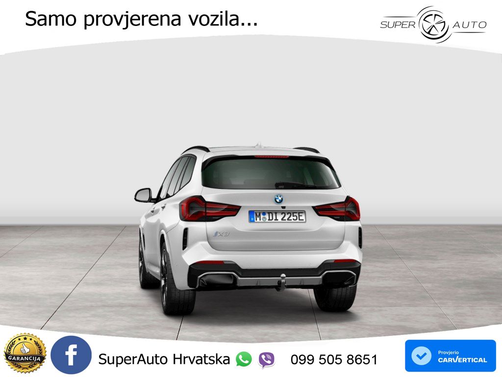BMW iX3 80 kWh (286 KS) M Sport LED+GR SJED+ACC