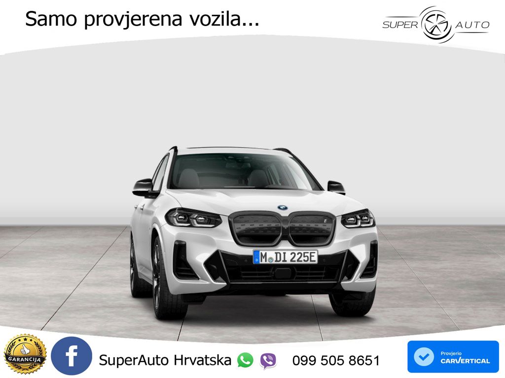 BMW iX3 80 kWh (286 KS) M Sport LED+GR SJED+ACC