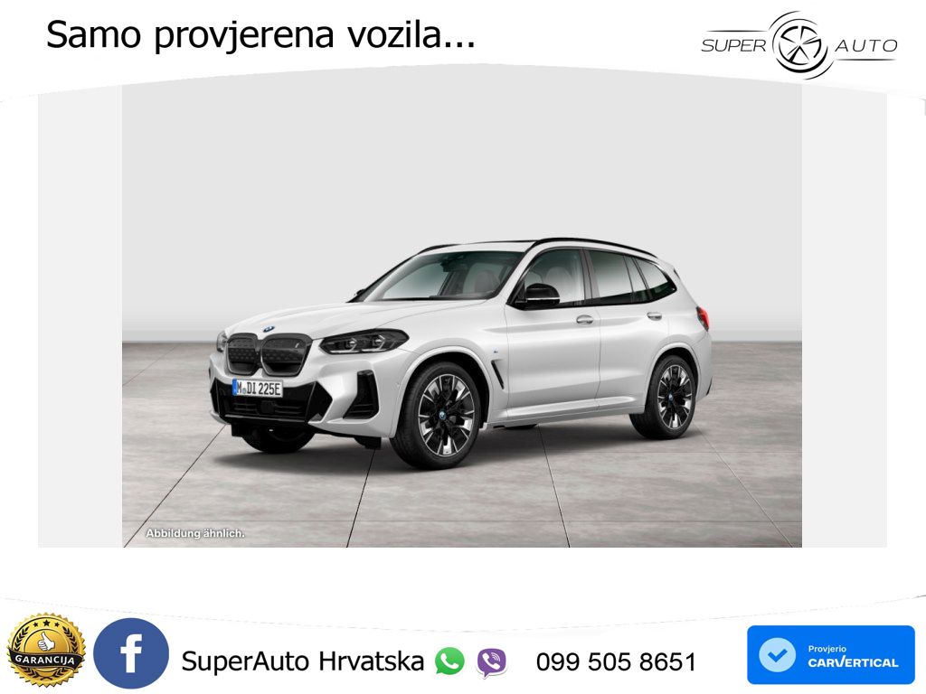 BMW iX3 80 kWh (286 KS) M Sport LED+GR SJED+ACC