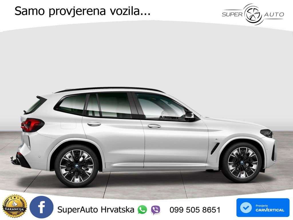 BMW iX3 80 kWh (286 KS) M Sport LED+GR SJED+ACC