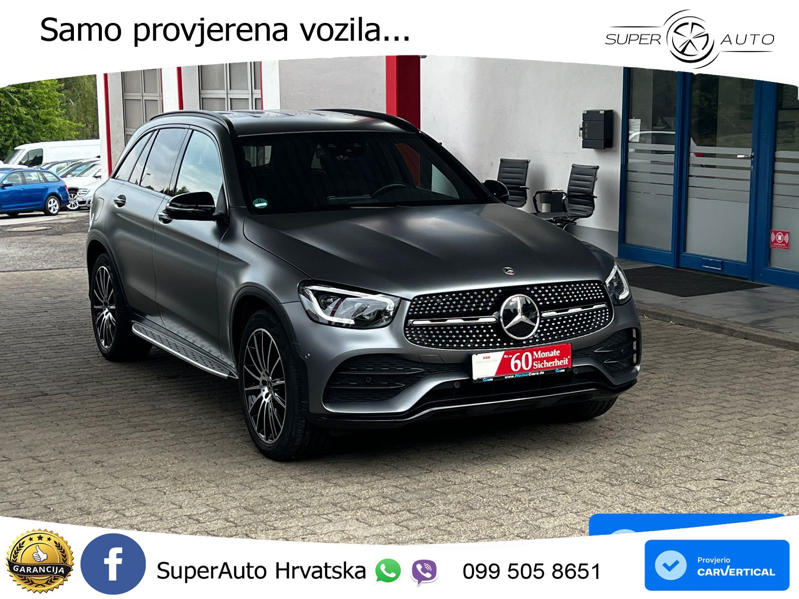 Mercedes GLC 300d (245 KS) 4MATIC G-TRONIC AMG LED+GR SJED+ACC