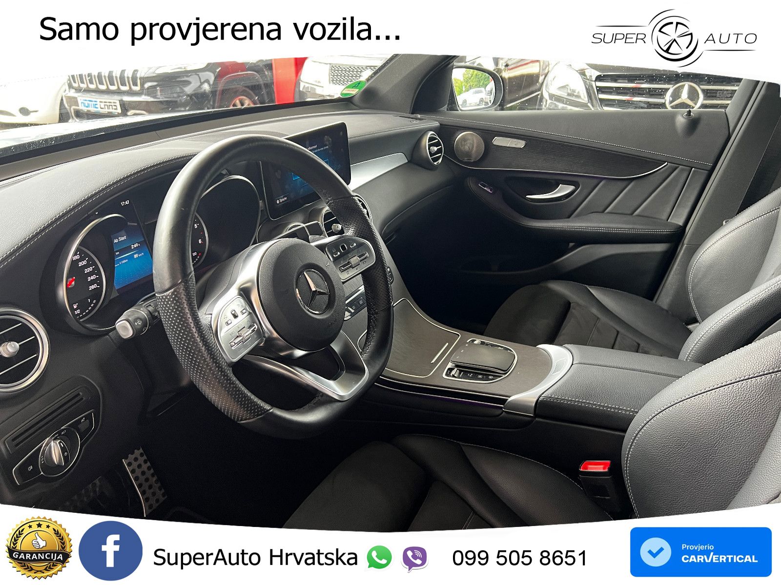 Mercedes GLC 300d (245 KS) 4MATIC G-TRONIC AMG LED+GR SJED+ACC