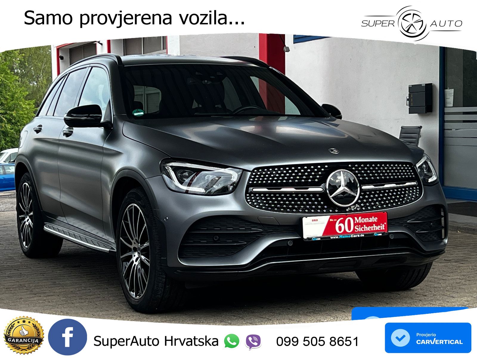 Mercedes GLC 300d (245 KS) 4MATIC G-TRONIC AMG LED+GR SJED+ACC