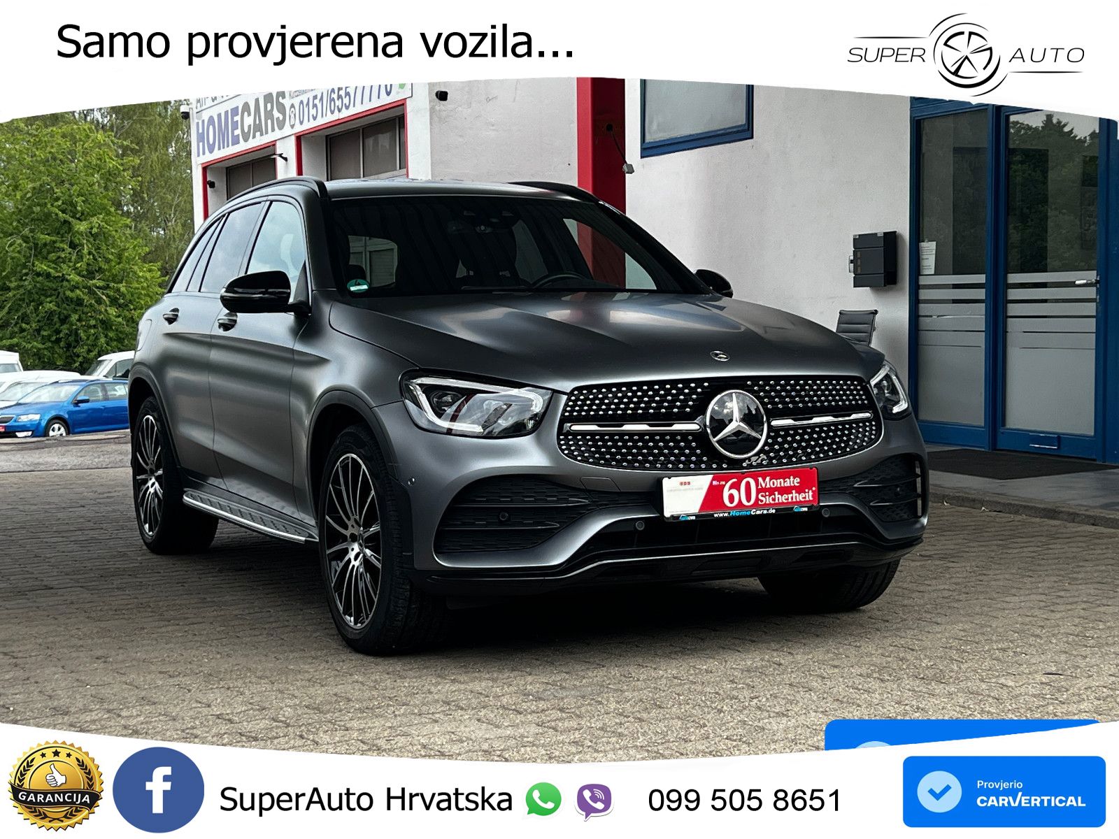Mercedes GLC 300d (245 KS) 4MATIC G-TRONIC AMG LED+GR SJED+ACC