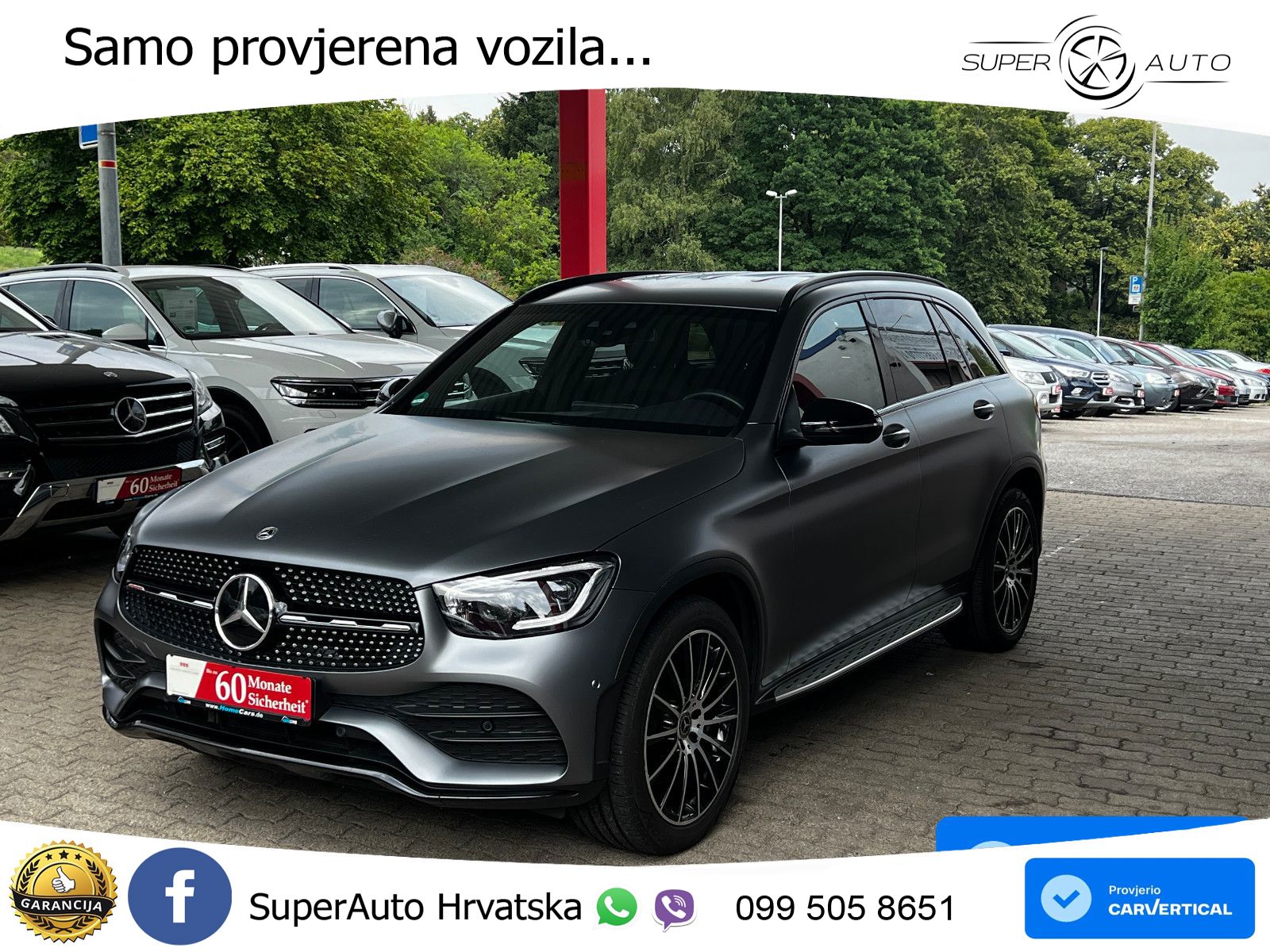 Mercedes GLC 300d (245 KS) 4MATIC G-TRONIC AMG LED+GR SJED+ACC