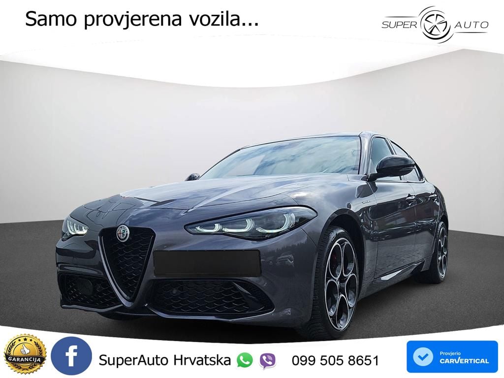 Alfa Romeo Giulia 2.0 Turbo (280 KS) Q4 Automatic LED+GR SJED+ACC