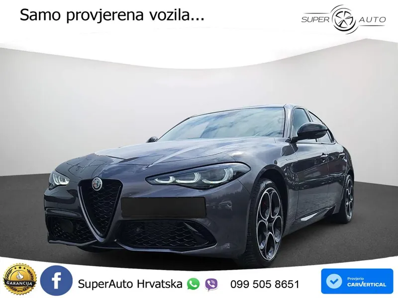 Alfa Romeo Giulia 2.0 Turbo (280 KS) Q4 Automatic LED+GR SJED+ACC