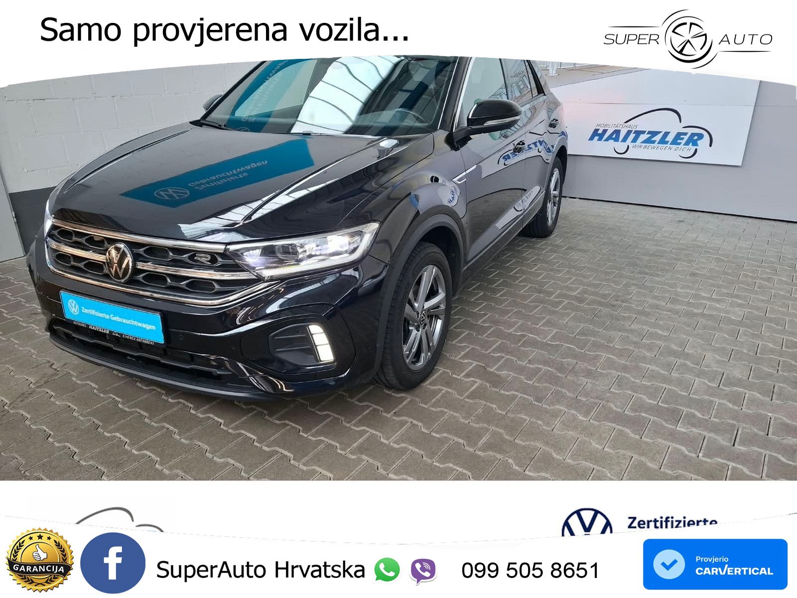 Volkswagen T-Roc 1.5 TSI (150 KS) R-Line LED+GR SJED+ACC