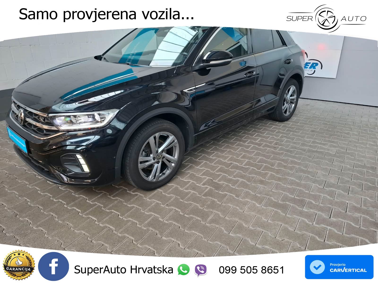 Volkswagen T-Roc 1.5 TSI (150 KS) R-Line LED+GR SJED+ACC