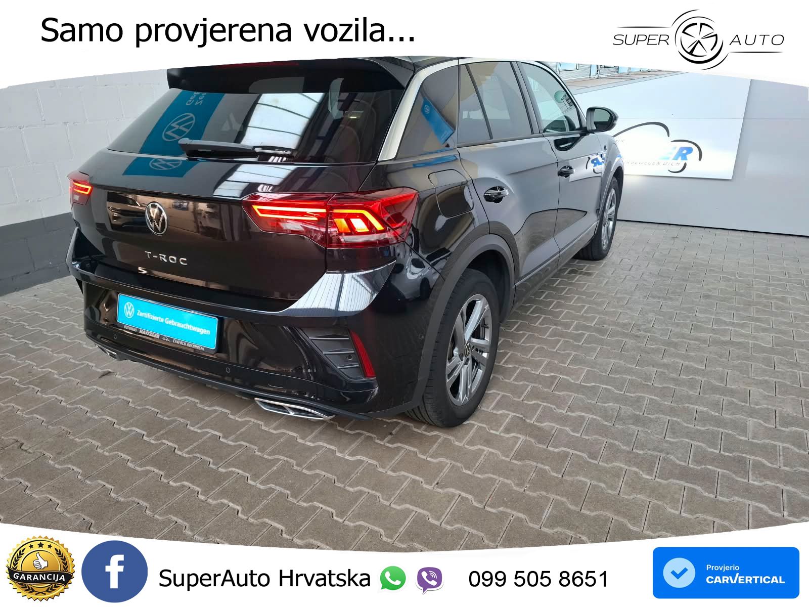 Volkswagen T-Roc 1.5 TSI (150 KS) R-Line LED+GR SJED+ACC